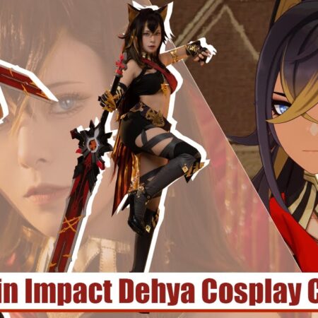 Cosplay impressionante da mercenária Dehya de Genshin Impact