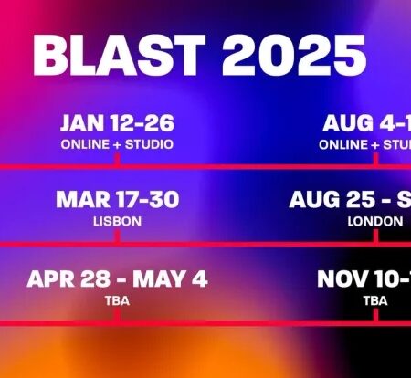 BLAST Rivals Spring 2025: Agora em Copenhague Devido a Problemas Logísticos