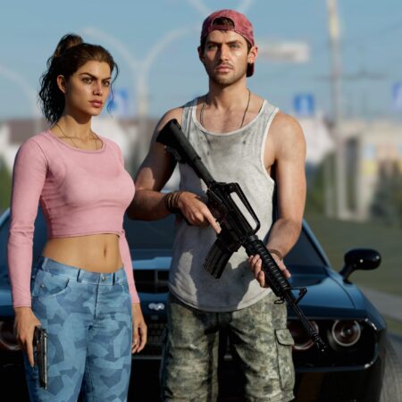 Recriação de GTA VI no editor de modos do Fortnite