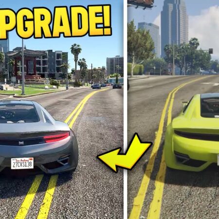 Versão next-gen de GTA V comparada no PS5 Pro e PC