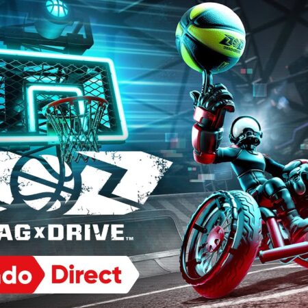 Drag x Drive: Jogo de Basquete em Cadeira de Rodas Chega ao Nintendo Switch 2