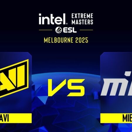 NAVI Vence MIBR no IEM Melbourne 2025