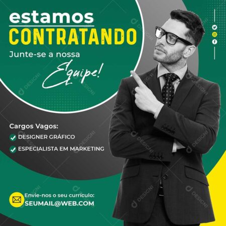 Estamos Contratando: Vaga de Web Designer