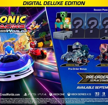 Sonic Racing: CrossWorlds Acelera para o Nintendo Switch 2 com Promessas Ousadas