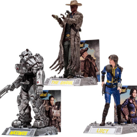 O Deserto Ganha Nova Vida: McFarlane Toys Lança Figuras Detalhadas de Fallout