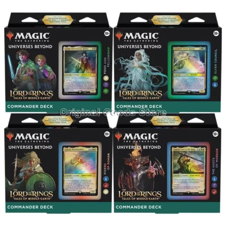 A Jornada Retorna: Decks Commander de Magic: The Gathering – Senhor dos Anéis Reaparecem na Amazon