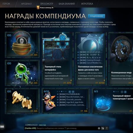 Valve Abre os Cofres: Recompensas do Compêndio do TI14 Distribuídas no Dota 2