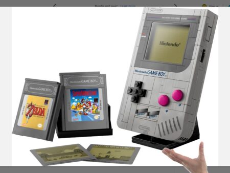 O LEGENDÁRIO Game Boy em LEGO: Uma Viagem Nostálgica que Chega Antes do Previsto!