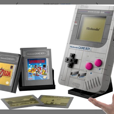 O LEGENDÁRIO Game Boy em LEGO: Uma Viagem Nostálgica que Chega Antes do Previsto!