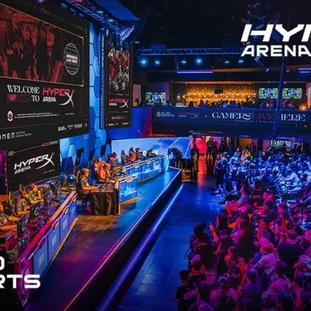 HyperX Arena em Las Vegas: O Epicentro da Celebração Global do Dia Mundial dos Esports 2025