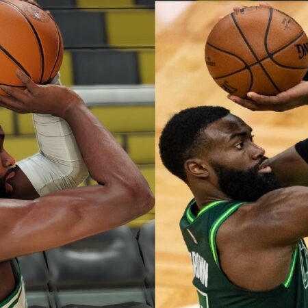 A Bússola Virtual da Temporada: Jaylen Brown Acelera e LeBron James Encontra a Gravidade na 4ª Atualização do NBA 2K26